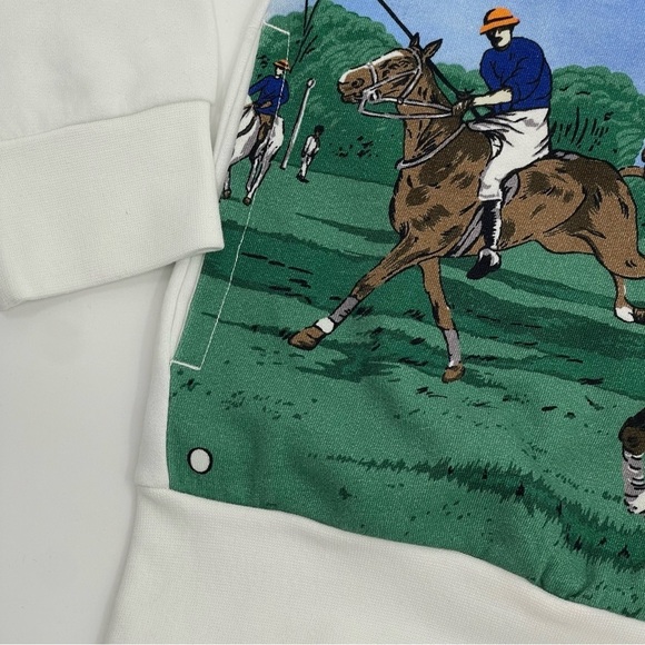 Polo Ralph Lauren Equestrian White Hoodie Men’s Size Large Match NWT - Picture 3 of 11